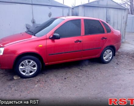 Красный ВАЗ Kalina, объемом двигателя 1.5 л и пробегом 205 тыс. км за 1800 $, фото 1 на Automoto.ua