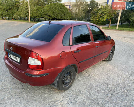 Красный ВАЗ Калина, объемом двигателя 1.6 л и пробегом 145 тыс. км за 2200 $, фото 11 на Automoto.ua