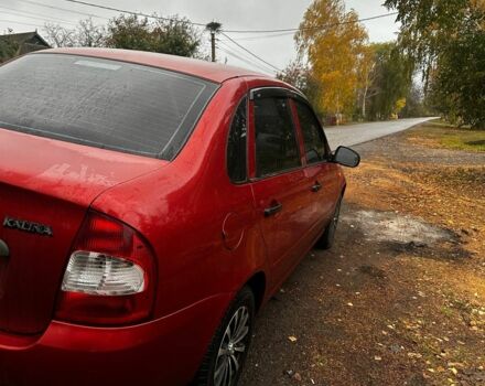 Красный ВАЗ Калина, объемом двигателя 1.6 л и пробегом 150 тыс. км за 2200 $, фото 3 на Automoto.ua