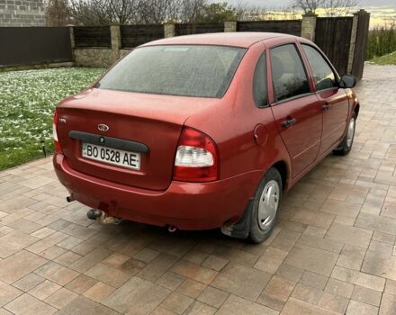 Красный ВАЗ Калина, объемом двигателя 1.6 л и пробегом 180 тыс. км за 1100 $, фото 5 на Automoto.ua