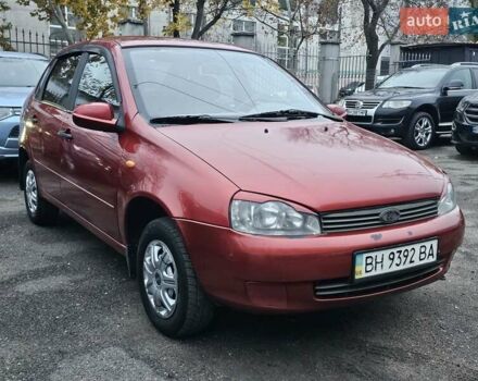 Красный ВАЗ Калина, объемом двигателя 1.6 л и пробегом 180 тыс. км за 2250 $, фото 1 на Automoto.ua