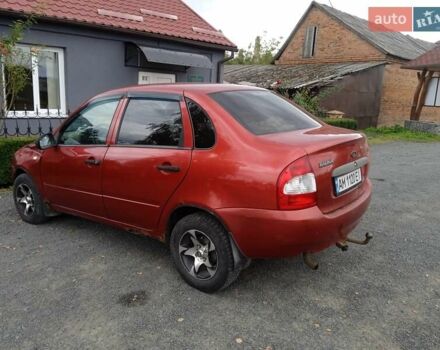 Червоний ВАЗ Калина, об'ємом двигуна 1.6 л та пробігом 180 тис. км за 1450 $, фото 3 на Automoto.ua