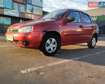 Красный ВАЗ Калина, объемом двигателя 1.6 л и пробегом 130 тыс. км за 2000 $, фото 13 на Automoto.ua