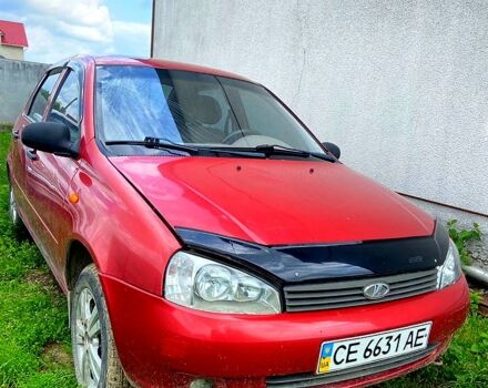Красный ВАЗ Kalina, объемом двигателя 1.6 л и пробегом 130 тыс. км за 1300 $, фото 4 на Automoto.ua