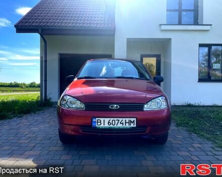 Червоний ВАЗ Kalina, об'ємом двигуна 1.6 л та пробігом 142 тис. км за 2100 $, фото 1 на Automoto.ua