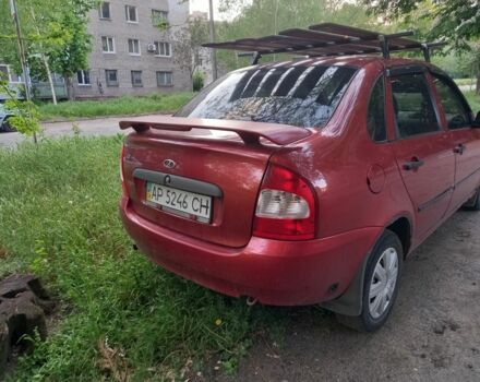 Красный ВАЗ Калина, объемом двигателя 1.6 л и пробегом 189 тыс. км за 1300 $, фото 2 на Automoto.ua