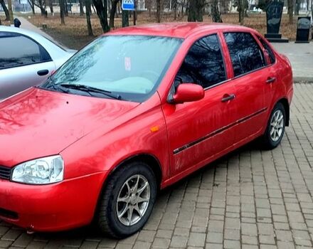 Красный ВАЗ Калина, объемом двигателя 1.6 л и пробегом 240 тыс. км за 1500 $, фото 2 на Automoto.ua