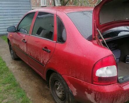 Красный ВАЗ Калина, объемом двигателя 1.6 л и пробегом 238 тыс. км за 2200 $, фото 11 на Automoto.ua