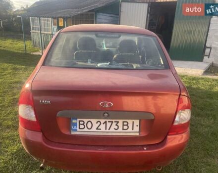 Красный ВАЗ Калина, объемом двигателя 1.6 л и пробегом 150 тыс. км за 1200 $, фото 4 на Automoto.ua