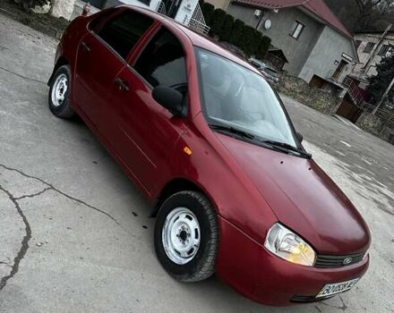 Красный ВАЗ Калина, объемом двигателя 1.6 л и пробегом 183 тыс. км за 1400 $, фото 12 на Automoto.ua