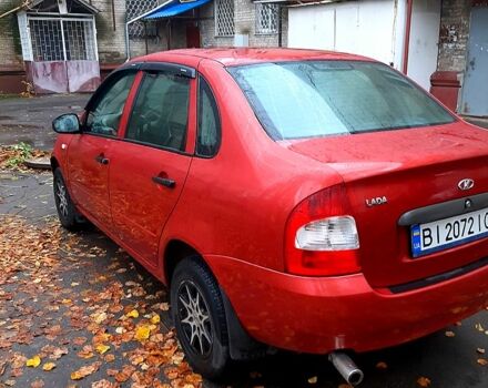 Красный ВАЗ Калина, объемом двигателя 1.6 л и пробегом 124 тыс. км за 2800 $, фото 2 на Automoto.ua