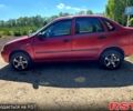 Красный ВАЗ Kalina, объемом двигателя 1.6 л и пробегом 302 тыс. км за 1850 $, фото 1 на Automoto.ua