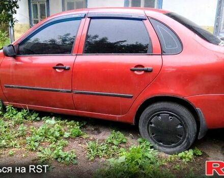 Красный ВАЗ Kalina, объемом двигателя 1.6 л и пробегом 170 тыс. км за 1500 $, фото 1 на Automoto.ua