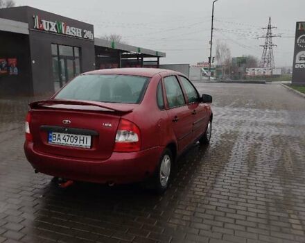 Красный ВАЗ Калина, объемом двигателя 1.6 л и пробегом 160 тыс. км за 2250 $, фото 3 на Automoto.ua