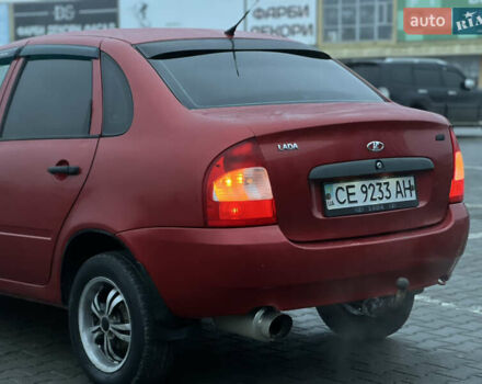 Красный ВАЗ Калина, объемом двигателя 1.6 л и пробегом 208 тыс. км за 1850 $, фото 12 на Automoto.ua