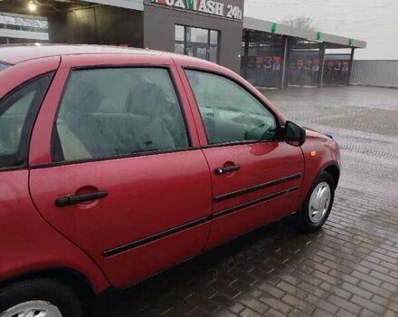 Красный ВАЗ Калина, объемом двигателя 1.6 л и пробегом 160 тыс. км за 2250 $, фото 5 на Automoto.ua