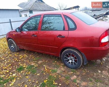 Красный ВАЗ Калина, объемом двигателя 1.6 л и пробегом 180 тыс. км за 1850 $, фото 7 на Automoto.ua