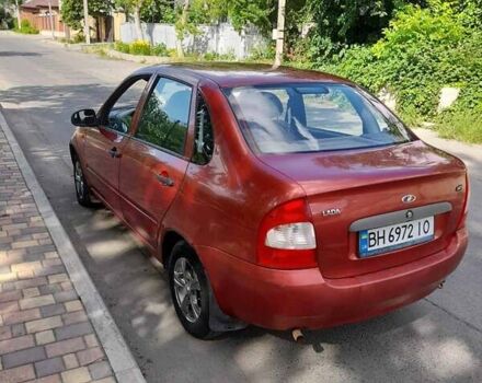 Красный ВАЗ Калина, объемом двигателя 1.6 л и пробегом 87 тыс. км за 2700 $, фото 6 на Automoto.ua