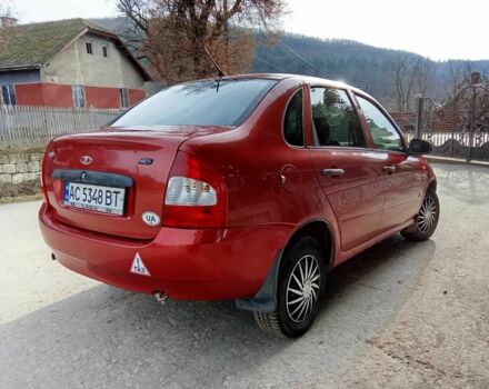 Красный ВАЗ Калина, объемом двигателя 1.5 л и пробегом 135 тыс. км за 1650 $, фото 3 на Automoto.ua