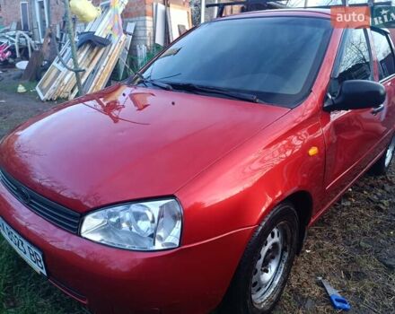 Красный ВАЗ Калина, объемом двигателя 1.6 л и пробегом 40 тыс. км за 3200 $, фото 7 на Automoto.ua