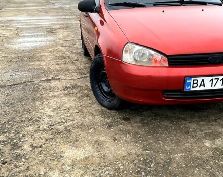 Червоний ВАЗ Kalina, об'ємом двигуна 1.6 л та пробігом 197 тис. км за 2350 $, фото 1 на Automoto.ua