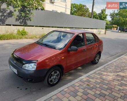 Красный ВАЗ Калина, объемом двигателя 1.6 л и пробегом 87 тыс. км за 2700 $, фото 4 на Automoto.ua