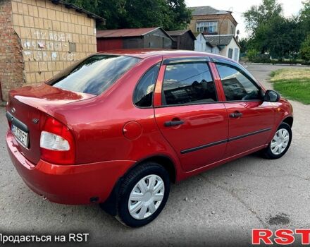 Красный ВАЗ Kalina, объемом двигателя 1.6 л и пробегом 220 тыс. км за 2299 $, фото 4 на Automoto.ua