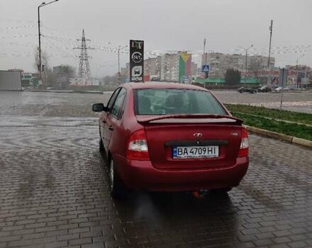 Красный ВАЗ Калина, объемом двигателя 1.6 л и пробегом 160 тыс. км за 2250 $, фото 2 на Automoto.ua