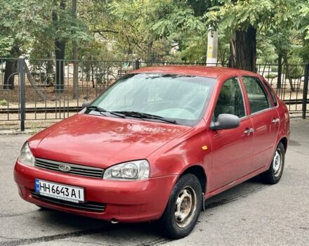 Красный ВАЗ Калина, объемом двигателя 1.6 л и пробегом 183 тыс. км за 1450 $, фото 1 на Automoto.ua