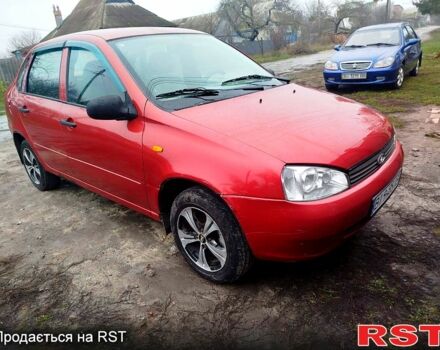 Красный ВАЗ Kalina, объемом двигателя 1.6 л и пробегом 100 тыс. км за 2100 $, фото 4 на Automoto.ua