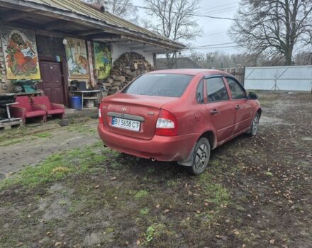 Красный ВАЗ Калина, объемом двигателя 1.6 л и пробегом 160 тыс. км за 1450 $, фото 3 на Automoto.ua