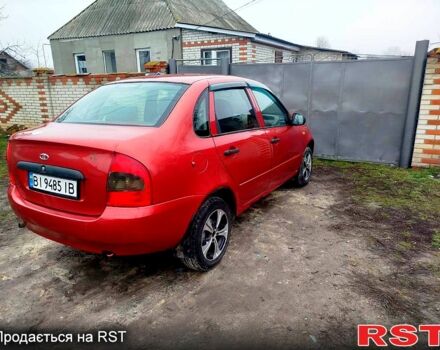 Красный ВАЗ Kalina, объемом двигателя 1.6 л и пробегом 100 тыс. км за 2100 $, фото 2 на Automoto.ua