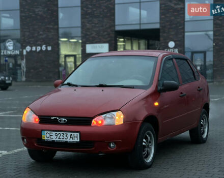 Красный ВАЗ Калина, объемом двигателя 1.6 л и пробегом 208 тыс. км за 1850 $, фото 4 на Automoto.ua