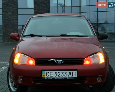 Красный ВАЗ Калина, объемом двигателя 1.6 л и пробегом 208 тыс. км за 1850 $, фото 6 на Automoto.ua