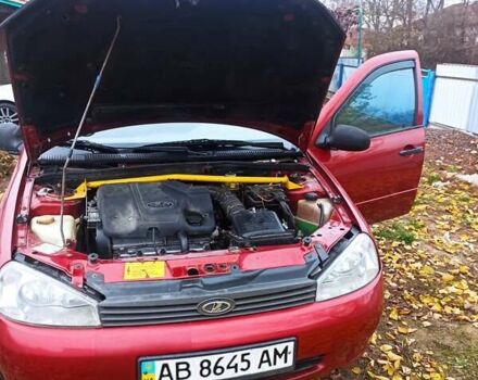 Красный ВАЗ Калина, объемом двигателя 1.6 л и пробегом 180 тыс. км за 1850 $, фото 6 на Automoto.ua