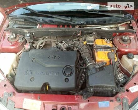 Красный ВАЗ Калина, объемом двигателя 1.39 л и пробегом 160 тыс. км за 3000 $, фото 6 на Automoto.ua