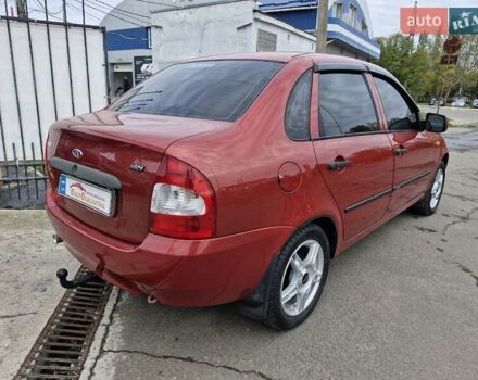 Красный ВАЗ Калина, объемом двигателя 1.4 л и пробегом 109 тыс. км за 3499 $, фото 3 на Automoto.ua