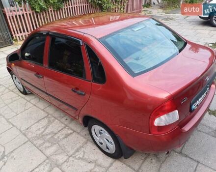 Красный ВАЗ Калина, объемом двигателя 1.6 л и пробегом 111 тыс. км за 2800 $, фото 13 на Automoto.ua