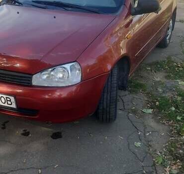 ВАЗ Калина 2008 в Александрие на Automoto.ua Красный ВАЗ Калина, объемом двигателя 1.6 л и пробегом 168 тыс. км за 2300 $, фото 1 на Automoto.ua