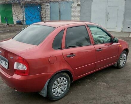 Красный ВАЗ Калина, объемом двигателя 1.6 л и пробегом 114 тыс. км за 2850 $, фото 2 на Automoto.ua