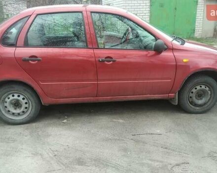 Красный ВАЗ Калина, объемом двигателя 1.4 л и пробегом 125 тыс. км за 2250 $, фото 4 на Automoto.ua