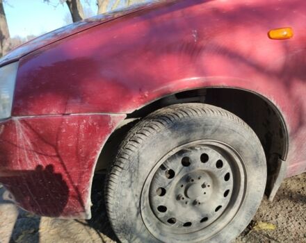 Красный ВАЗ Калина, объемом двигателя 1.4 л и пробегом 196 тыс. км за 1250 $, фото 6 на Automoto.ua