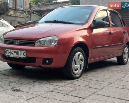 Красный ВАЗ Калина, объемом двигателя 1.6 л и пробегом 111 тыс. км за 2800 $, фото 2 на Automoto.ua