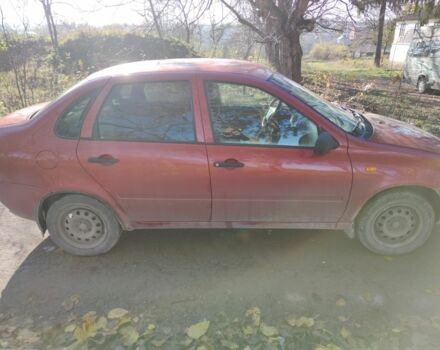 Красный ВАЗ Калина, объемом двигателя 1.4 л и пробегом 196 тыс. км за 1250 $, фото 2 на Automoto.ua