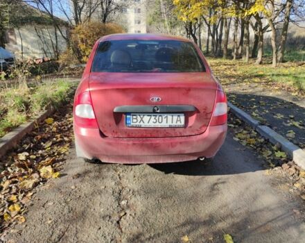 Красный ВАЗ Калина, объемом двигателя 1.4 л и пробегом 196 тыс. км за 1250 $, фото 8 на Automoto.ua