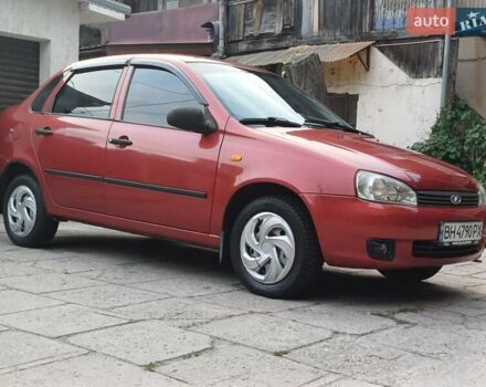 Красный ВАЗ Калина, объемом двигателя 1.6 л и пробегом 111 тыс. км за 2800 $, фото 1 на Automoto.ua