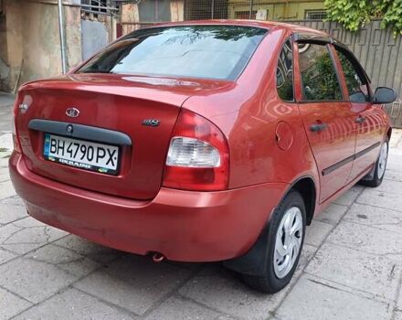 Красный ВАЗ Калина, объемом двигателя 1.6 л и пробегом 111 тыс. км за 2800 $, фото 3 на Automoto.ua