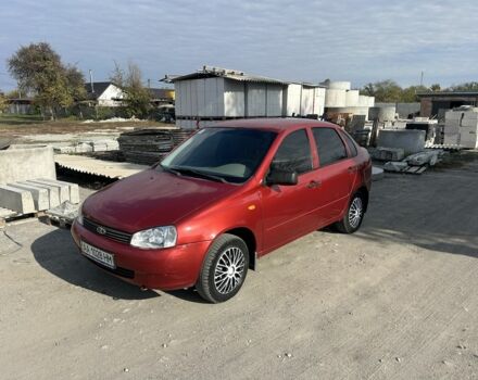 Красный ВАЗ Калина, объемом двигателя 1.4 л и пробегом 60 тыс. км за 1650 $, фото 1 на Automoto.ua