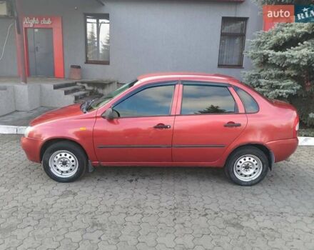 Красный ВАЗ Калина, объемом двигателя 1.39 л и пробегом 117 тыс. км за 2800 $, фото 9 на Automoto.ua