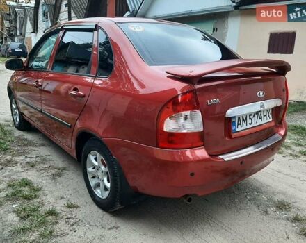 Красный ВАЗ Калина, объемом двигателя 1.6 л и пробегом 146 тыс. км за 2350 $, фото 21 на Automoto.ua